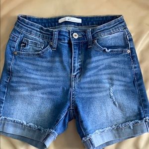 Girls denim shorts